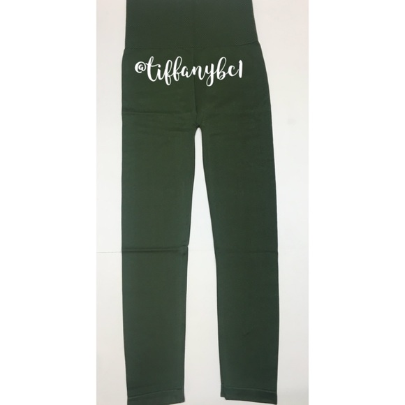 Tummy Control Slimming High Waisted Leggings - Picture 4 of 14